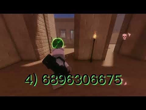 Roblox evade (6 music codes) for boombox