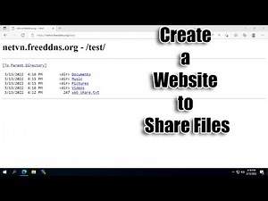 How to share files over the internet step by step