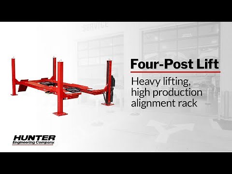 Four-Post Alignment Lift Overview