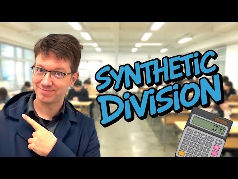 Synthetic Division Made Super Easy!