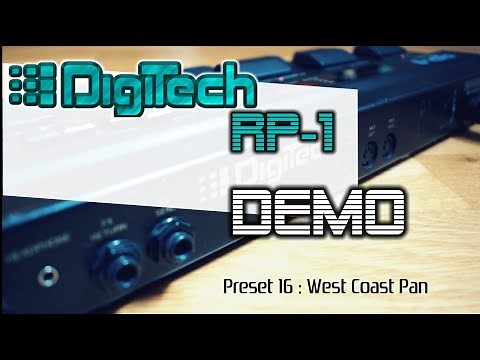 DigiTech RP1 - Demo