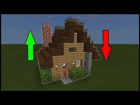 Minecraft Command Block - Pop-Up House!