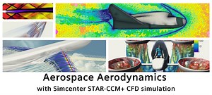 Aerospace aerodynamics with Simcenter STAR-CCM  CFD simulation - Simcenter