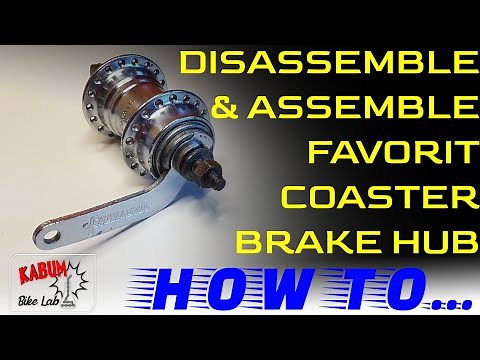 How To Disassemble And Assemble Favorit Coaster Brake Hub