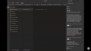 OneNote Dark Mode (de)aktivieren