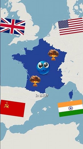 When France Tested Its First Nuke… How Did the World React? #history