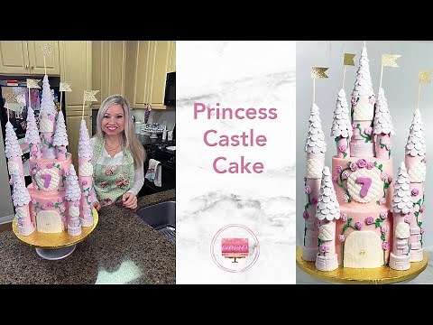 How to Make a Princess Castle Cake