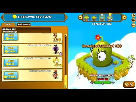 Clicker Heroes- Hacked, Unlimited Coins, All Characters, And Levels!!!