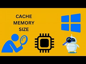 How to Find Out Processor Cache Memory Size in Windows 10, 8 or 7 (3 Ways) | GearUpWindows Tutorial
