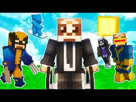 New Fisk Superheroes X Men Minecraft Mod Heropack!