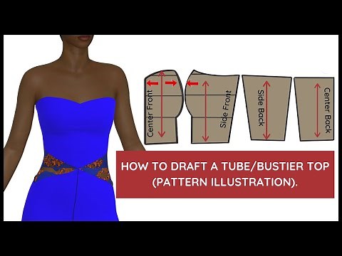 How to Draft a Tube Top Pattern