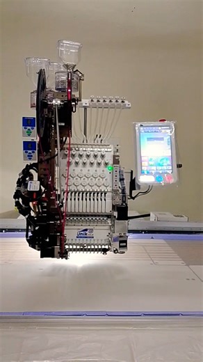 Computerized Embroidery Machine work Demo 2025 || Machine Stitching #mrpremrider #embroiderymachine