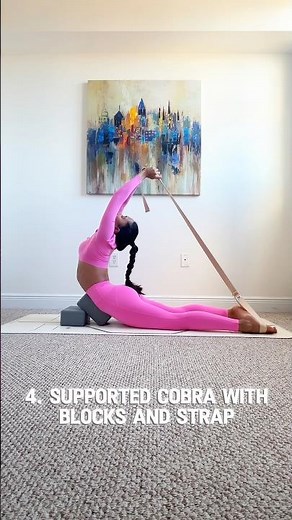 Backbend Drills with Blocks + Strap | Open Your Heart 💫