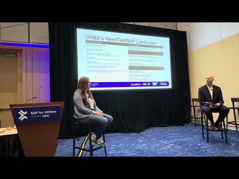 OG&E: Moving to SAP on Rise using OpenText solutions - Solution Landscape