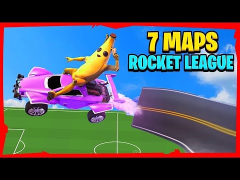 🥵 top 7 ROCKET LEAGUE fortnite map code!🥶[7 OCTANE fortnite maps)