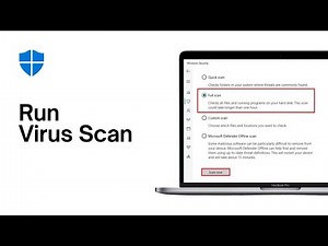 How do I run a full scan using Windows Defender (Full Guide)