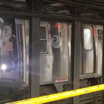 R143 L Train Departs from Metropolitan Av - Loirmer Street Station #mtasubway #railfanning