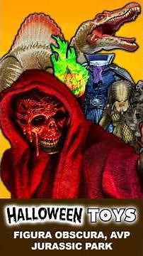 Halloween Toys - Figura Obscura, Alien vs Predator, Jurassic Park and Jurassic World