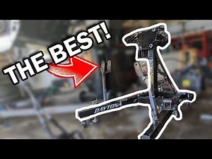 THE BEST ENGINE STAND EVER! | Daytona Gear Driven Engine Stand by Harbor Freight Tools