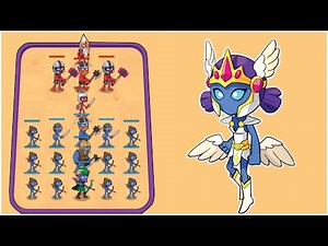 Merge Stickman - Stick War: Funny Game All Levels Gameplay (iOS,Android) Part 3 - Levels 30 + 50