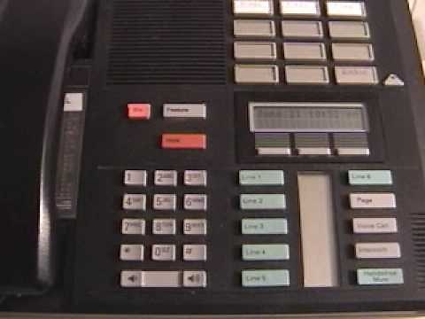 Program speed dial buttons on Norstar phone