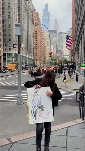 Figure drawing from live models at School of Visual Arts, NYC