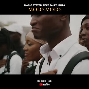 Le clip #MoloMolo🎶 disponible ! Magic System x Fally Ipupa 👑🦅 https://youtu.be/VZY7TRiLs6E | Magic System
