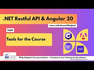 02 Required tools installation guide for .NET & Angular Series