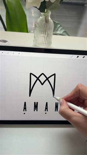 Master Procreate: Elevate Your Logo Design with Apple Pencil #procreate #digitaldesign