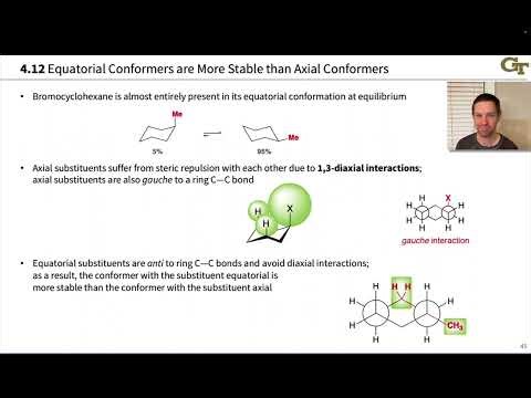Monosubstituted Cyclohexanes