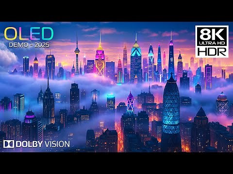 8K HDR OLED Test: MIND-BLOWING Dolby Vision 120FPS Ultra HD Masterpiece! #oled #8k #tv