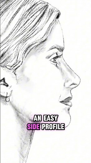 👤 Easy Side Profile Drawing in Procreate – For Beginners!