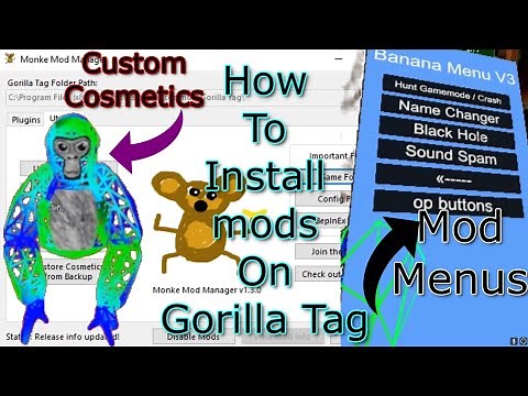 How To Install Mods To Gorilla Tag | Modding Tutorial (2024)