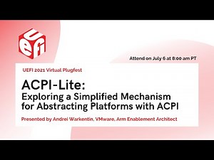 ACPI-Lite: Exploring a Simplified Mechanism for Abstracting Platforms with ACPI