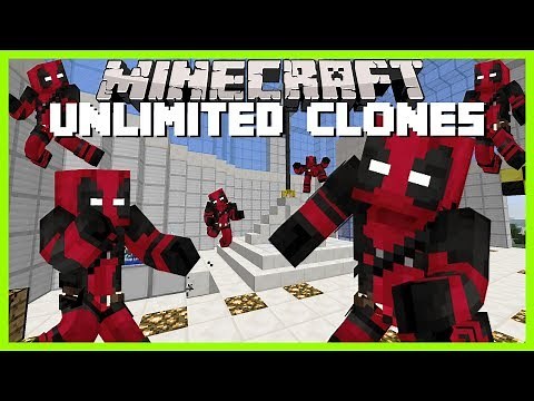 Minecraft - CLONE MOD (CREATE UNLIMITED VERSIONS OF YOUR SELF OR YOUR FRIENDS AND MAKE THEM BATTLE)