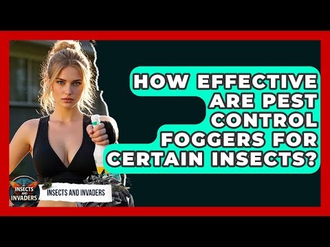 How Effective Are Pest Control Foggers For Certain Insects? - Insects and Invaders