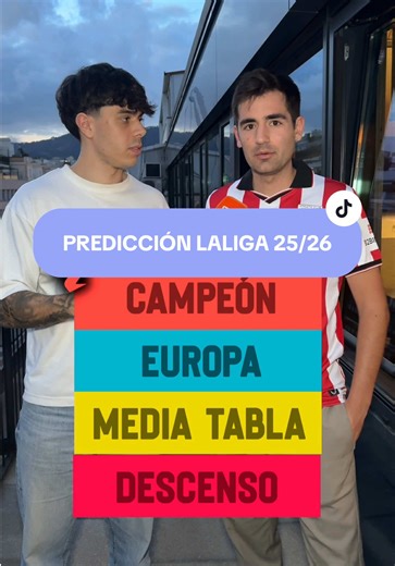 👀🤔 PREDICCIÓN DE LALIGA 25/26 #deportesentiktok #TikTokFootballAcademy