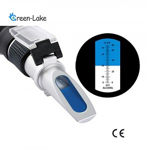 [Hot Item] Handheld Portable 0-80% V/V Alcohol Wine Auto Refractometer with Atc