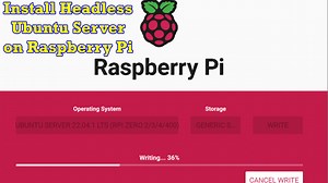 Install Headless Ubuntu Server on Raspberry Pi - No Monitor -