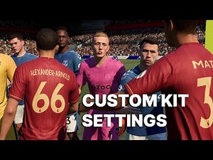 HOW TO Edit Number Colors & Collars in FIFA 21