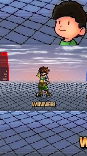 SSF2 Sora is Ultimate Bayonetta?