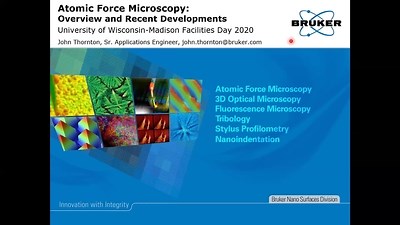 Atomic Force Microscopy - Overview and Recent Developments