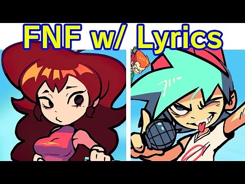 Friday Night Funkin' but with lyrics | FNF: FUNKADELIX DEMO (FNF Mod) (BF/GF/Skid/Pump/Pico/Daddy)