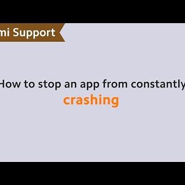 How to Stop an App From Constantly Crashing | #XiaomiSupport