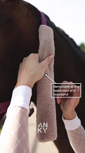 2.2K views | Soft comfort for your horse, easy care for you. ✨ The faux fur lining simply comes off, wash it, dry it, and you’re ready again! 朗 Why this halter is so handy: • Removable faux fur lining • Fully washable and quick-drying • Helps prevent rubbing and pressure points • Ideal for transport, training, and competition days 﫶 | ANKY Technical Casuals | Facebook