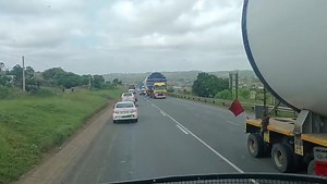 58K views · 405 reactions | A convoy of 6 abnormal load trucks on the N2 just passing Mtubatuba now. Expect heavy delays if you are heading in the same direction. Please be patient | SA Trucker | Facebook