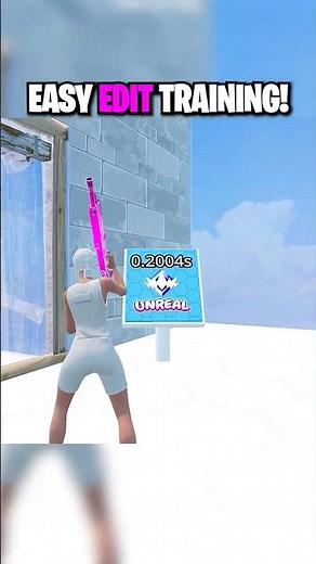 EASY Edit Training... 🤯✅ #fortnite #shorts