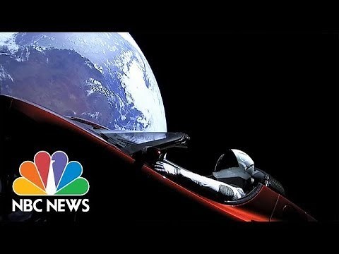 SpaceX Launches Car Into Orbit: Starman In The Sky | NBC News