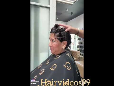 How to Cut And Style a Stacked Bob Haircut Step by Step / Hair Tutorial