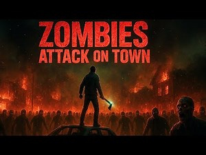 ZOMBIES ATTACK ON TOWN | AI Horror Short Film